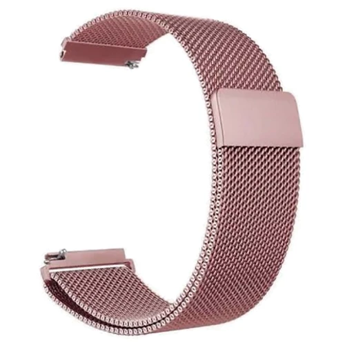 Ремінець BeCover Milanese Style Red Wine Universal 22mm