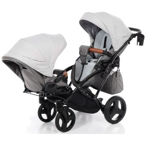 Универсальная коляска Junama для двойни паровозик Madena Duo Slim 02 (JM-DUOs-02): Тип коляски Коляска для двойни