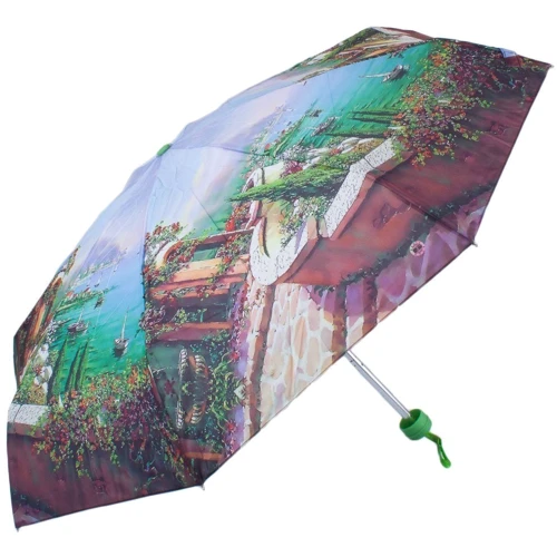 Парасолька жіночий механічний Magic Rain зелений (ZMR51224-4): Країна виробник Китай