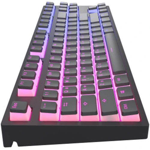 Клавиатура Dark Project KD87A PBT Mechanical Gateron Cap Teal Black (DP-KD-87A-007700-GTC): Количество клавиш 83