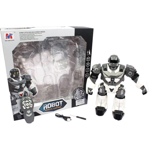 Робот MA TAN TOYS на радіокеруванні сірий (7710)