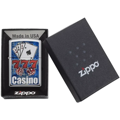 Запальничка Zippo (Зіппо) Fusion Casino 29633 фото 2