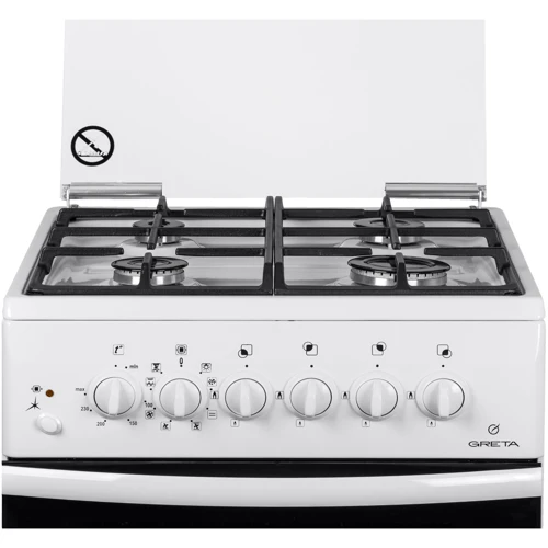 Плита комбинированная Greta 1470-ГЕ-17 (GZ 5002 CG 33 (W): Размеры (ВхШхГ): 85 х 50 х 54 см