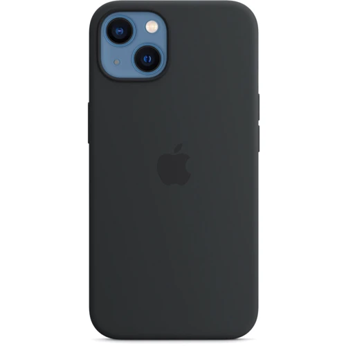 Чохол для iPhone Apple for iPhone 13 Silicone Case with MagSafe Midnight (MM2A3) : Матеріали силікон