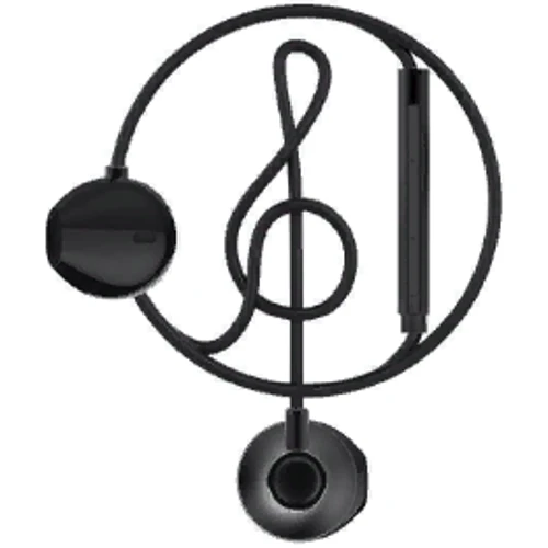 Наушники WK Wired Earphone Black (WE300)