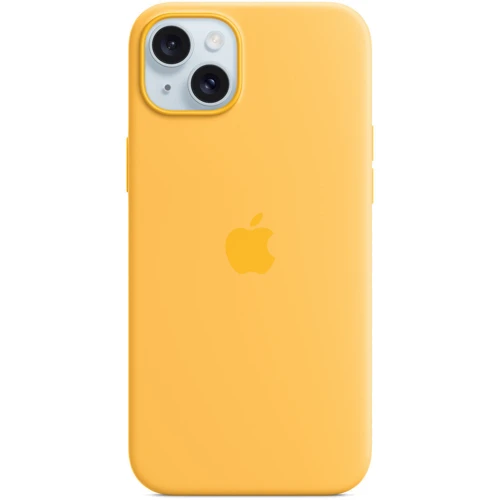 Чехол для iPhone Apple Silicone Case with MagSafe Sunshine (MWNF3) for iPhone 15 Plus