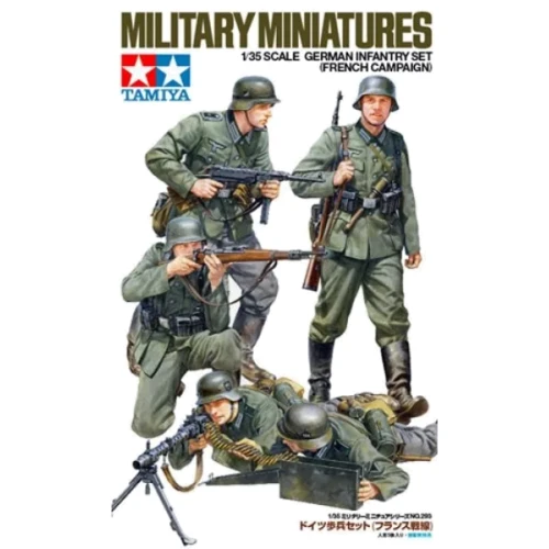 Набор фигурок Tamiya Немецкая пехота Французская кампания (TAM35293)