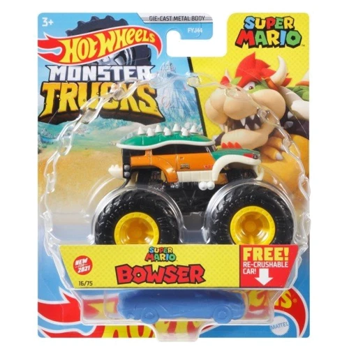 Базовая машинка-внедорожник 1:64 серии Monster Trucks Hot Wheels (в ассортименте) FYJ44