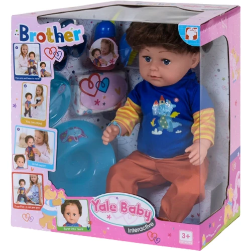 Пупс Yale Baby Братик с аксессуарами (BLB 001 C)