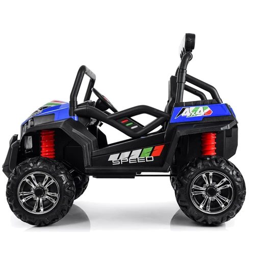 Детский двухместный электромобиль Джип Bambi Racer, синий (M 3454(2)EBLR-4): Максимальная скорость, км/ч 5