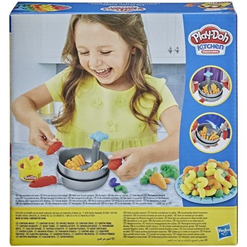 Набір HASBRO Play-Doh Смішні закуски (E5112_E9369 SILLY NOODLES PLAYSET): Вік от 3-х лет