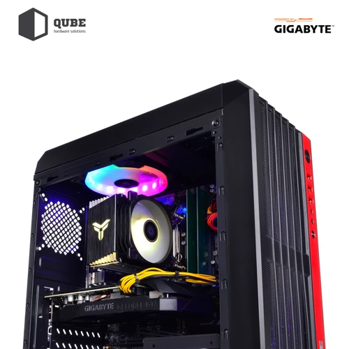 Персональный компьютер (ПК) ARTLINE Gaming X33 Special Gigabyte Edition (X33v10GB): Оптический привод отсутствует