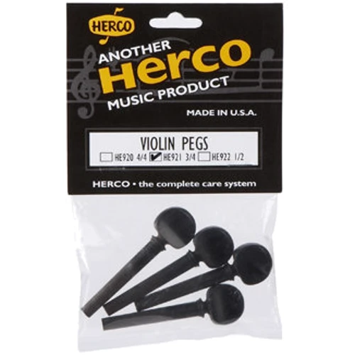 Набір кілочків для скрипки DUNLOP HE921 VIOLIN PEG 3/4: Тип Колки