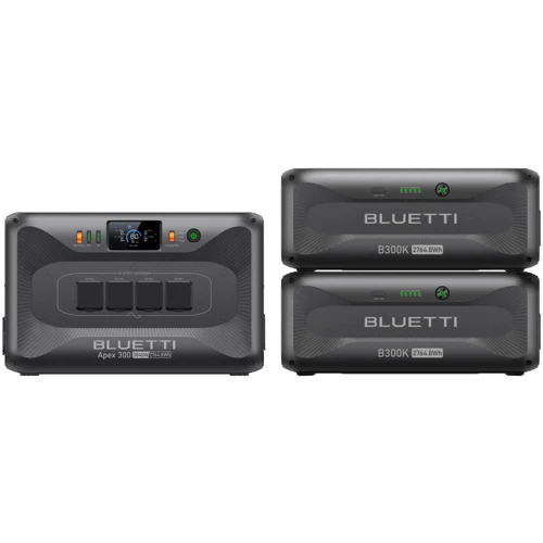 Зарядная станция Bluetti Apex 300 3840W + 2 Home Battery Backup B300K 8294.4Wh