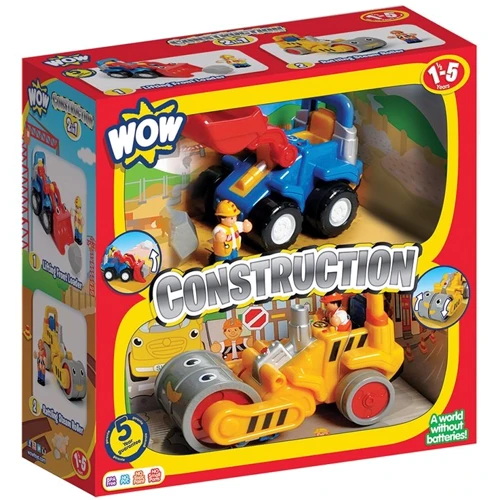 Строительная команда 2 в 1 WOW TOYS Construction Crew (80029): Производитель WOW TOYS
