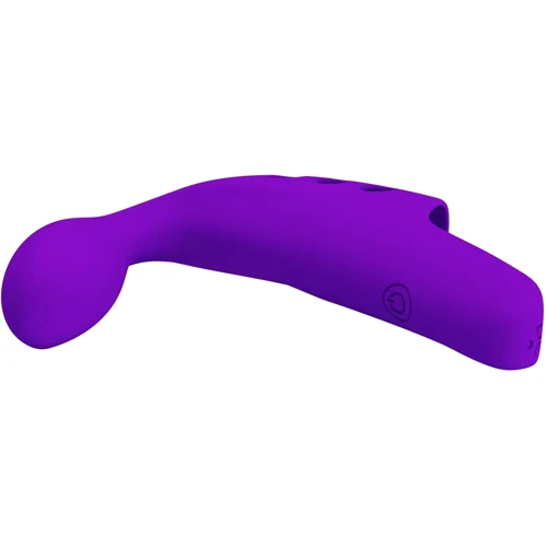 Вибронасадка на палец LYBAILE Pretty Love - Fingering Vibrator Gorgon Purple (BI-210298-1)