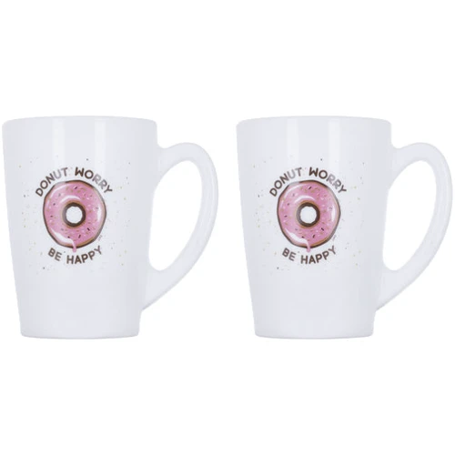 Набір чашок Luminarc New Morning Donut Worry 2х320 мл (P5150)