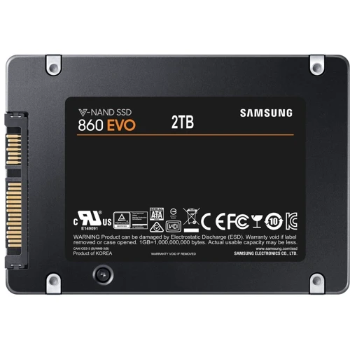 Samsung 860 EVO 2.5 2 TB (MZ-76E2T0BW): Интерфейс подключения SATA III