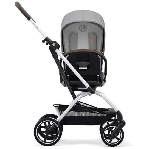 Прогулянковий візок Cybex Eezy S Twist+ 2 BLK Lava Grey з бампером (522003769): Стать дитини Унисекс, Для мальчиков, Для девочек