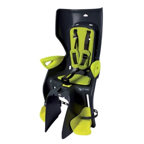 Bellelli Summer Standart B-fix до 22кг, темно-сіре з салатовой підкладкою (HI Vision) (SAD-32-89)