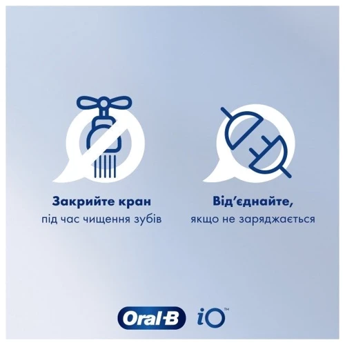 Зубна щітка Braun Oral-B iO Series 3 Duo iOG3.d.2i6.2K Чорна та Блакитна + Футляр: Технологія чищення зворотно-обертальна