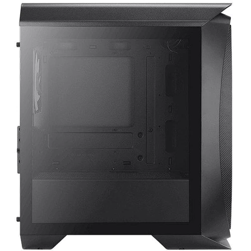 Корпус AeroCool Aero One Mini Frost-G-BK-v1 (ACCS-PB18043.11): Материал передней панели пластик