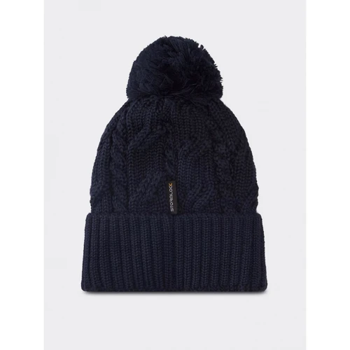 Шапка Jack Wolfskin Stormlock Pompom темно-синя (1905091_1010): Виробник Jack Wolfskin
