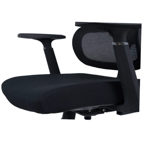 Кресло АКЛАС Арктик BL R-SR LVB-308 Black OS-3000 Black Черное (00144002) фото 7