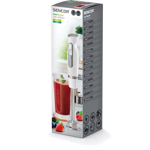 Блендер Sencor SHB 4358WH: Конструкция ручной