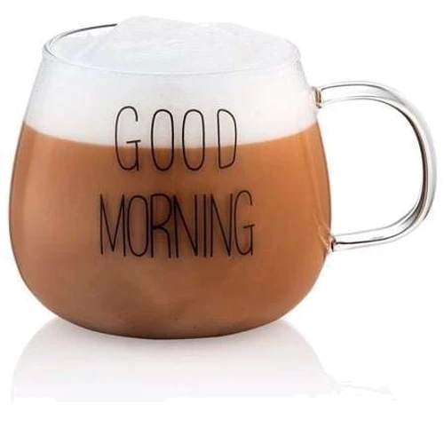 Набор кружек с ручками Ardesto Good Morning 430 мл 2 шт. (AR2643BMR)