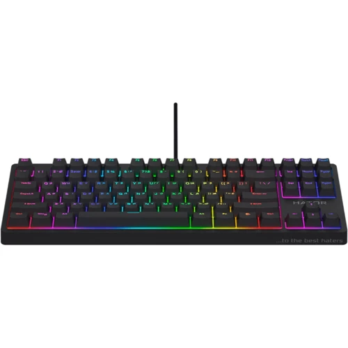 Клавіатура HATOR Rockfall 2 Mecha TKL Orange Black (HTK-520): Підключення дротове