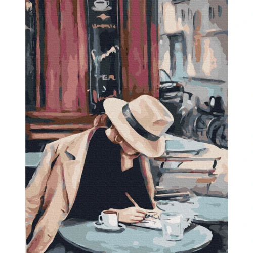 Картина за номерами Brushme Справа в капелюсі 40x50 см (BS40542)