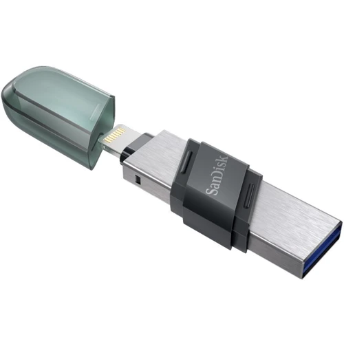USB-флешка SanDisk 32GB iXpand USB 3.1/Lightning Silver (SDIX90N-032G-GN6NN): Вес 20 г