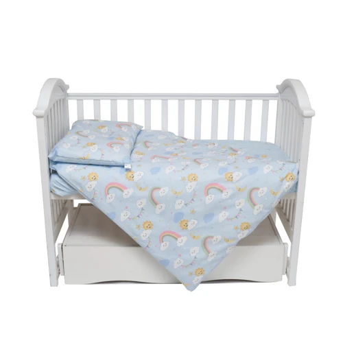 Комплект постельного белья Twins Sky голубой (3023-TS-04)