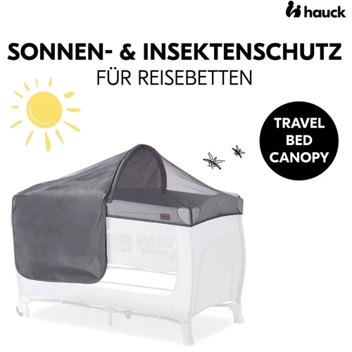 Сетка для детского манежа Hauck Travel Bed Canopy Grey