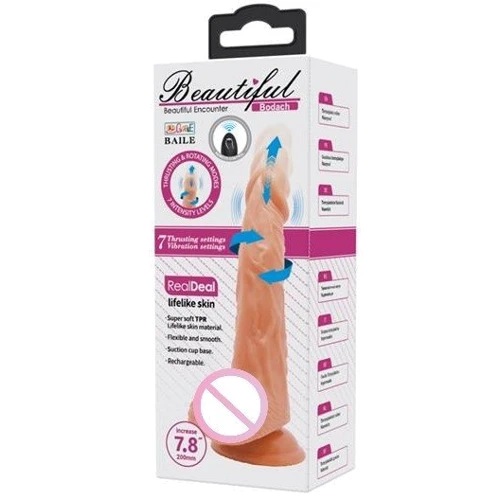 Вибратор с толчками LYBAILE Beautiful Encounter Bodach Remote Control