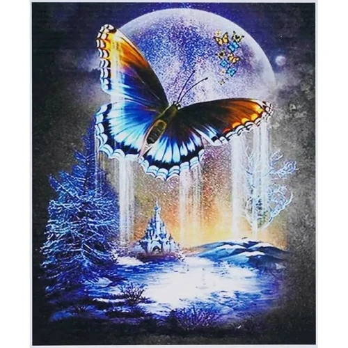 Картина по номерам с алмазной мозаикой TK Group Фантазия 40х50 см (B 78711)