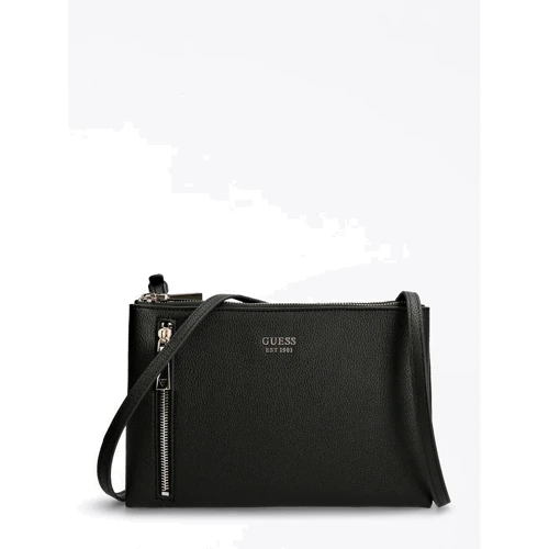 Женская сумка через плечо Guess Naya Double Zip Crossbody черная (HWVG7881700-BLA)