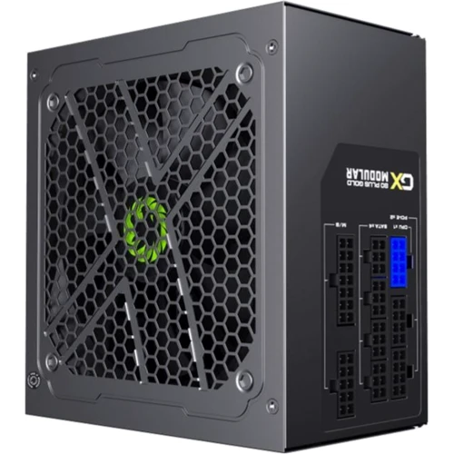 Блок питания Gamemax GX-650 Modular: Вентилятор нижней стенки 120 мм