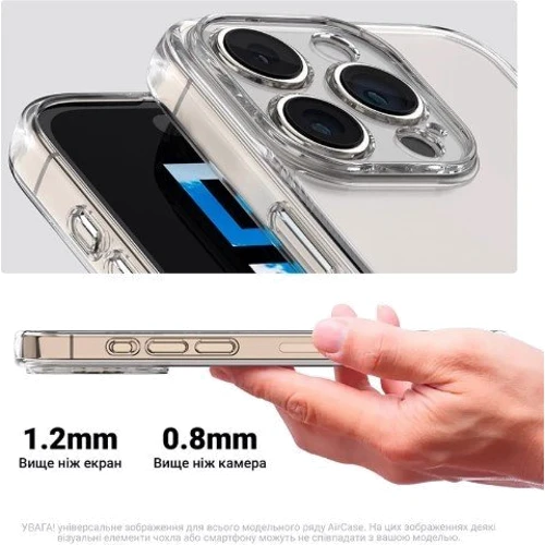 Чехол для телефонов ArmorStandart Air Series Camera cover Transparent for Infinix Note 40 Pro (ARM73930): Пленка в комплекте нет