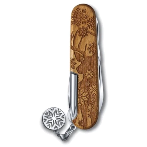 Мультитул Victorinox Super Tinker Winter Magic SE 2022 91мм/14 функций/орех Limited Edition 10000 (1.4701.63E1): Количество функций 14