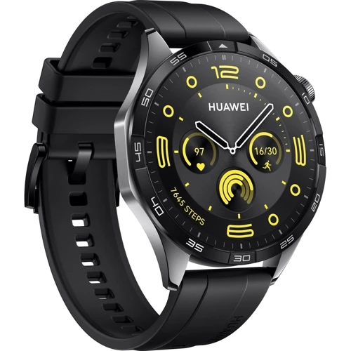 Смарт-часы Huawei Watch GT 4 46mm Black (55020BGS): Дисплей 1.43" AMOLED (466x466) / 326 ppi