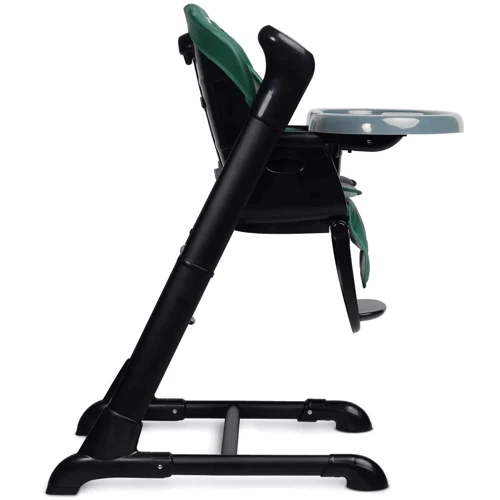 Кресло-качалка + стульчик для кормления Caretero INDIGO Black Green (Hnrt_4857): Тип трансформер