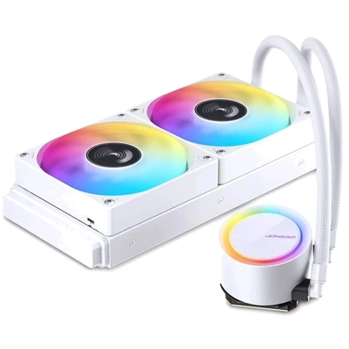 Кулер JONSBO TG-240 White: Тип водяное охлаждение (СВО)
