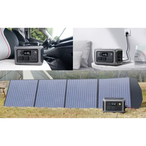 Зарядная станция Allpowers R600 299Wh 600W LiFeP04 Beige фото 9