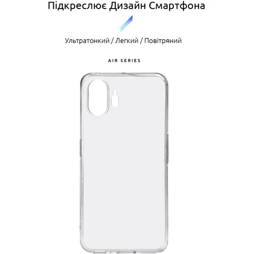 Чехол для телефонов ArmorStandart Air Series Transparent for Nothing Phone 2 (ARM66606): Совместимость Nothing Phone 2