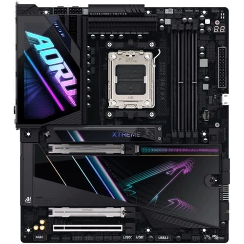 GIGABYTE X870 AORUS XTREME AI TOP X870 E XTREME AI TOP: Оперативна пам'ять 4xDDR5 8800 МГц, до 256 ГБ