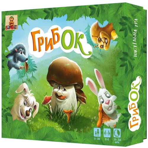 Настільна гра Bombat Games ГрибОК
