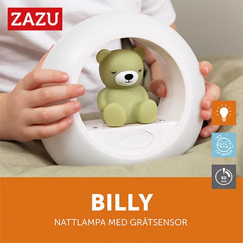 Ночник со звуковой активацией Zazu Billy the Bear (ZA-BILLY-01): Вид Животное