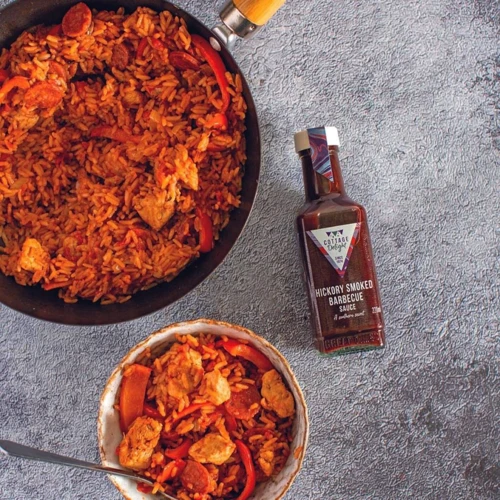 Соус барбекю с дымком Cottage Delight Hickory Smoked Barbecue Sauce 220 мл (5017781185128) фото 3